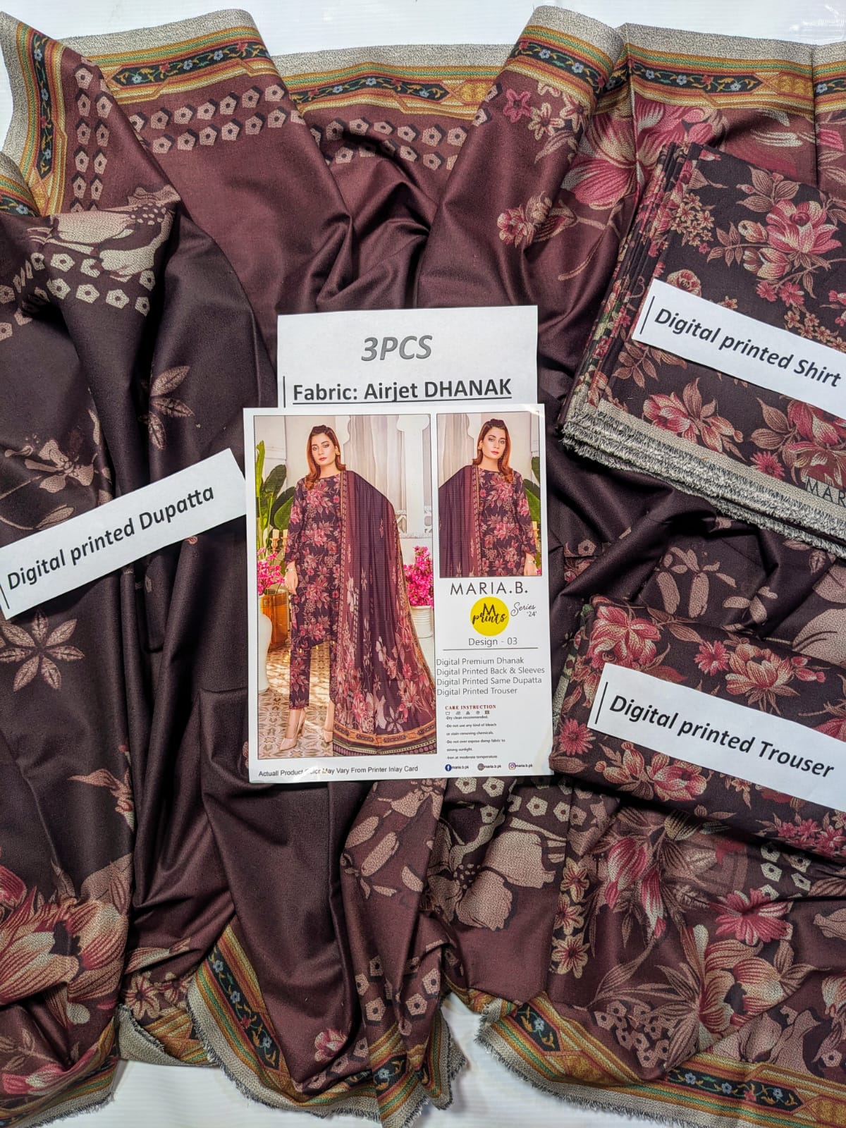 Ladis Dress Maria.B Danakh