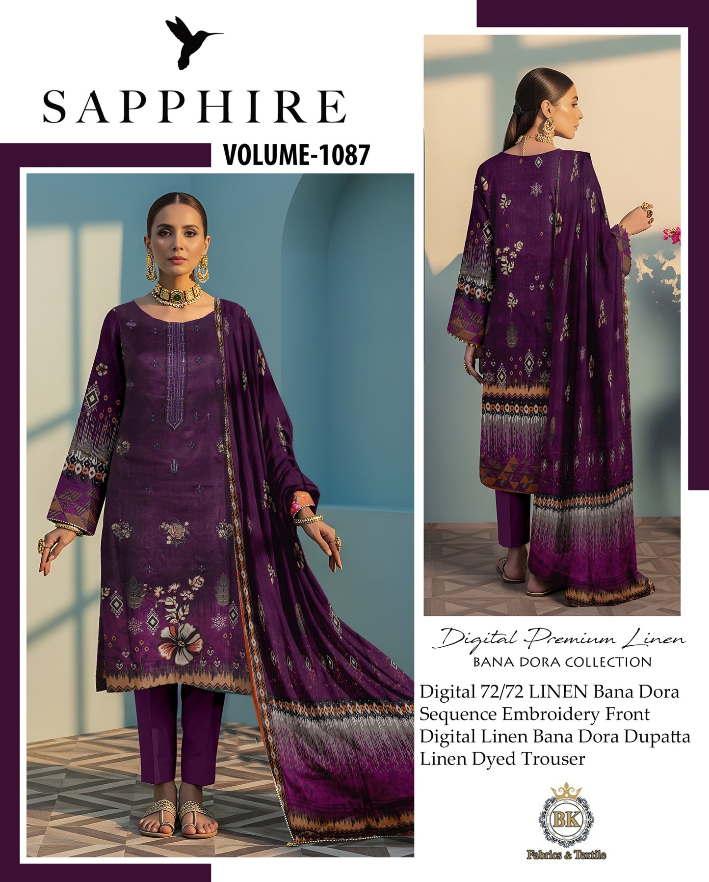 Ladis  Dress  Sapphirs